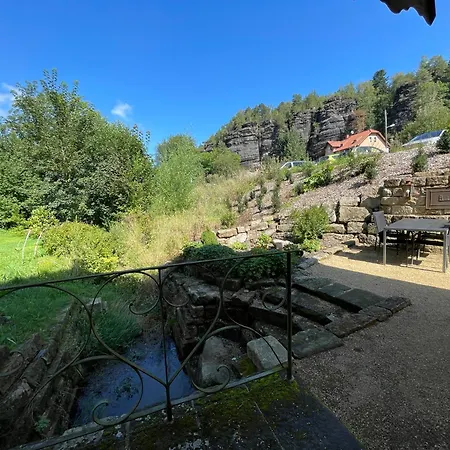 アパート Parkblick Im Badehaus ローゼンタール＝ビーラタール