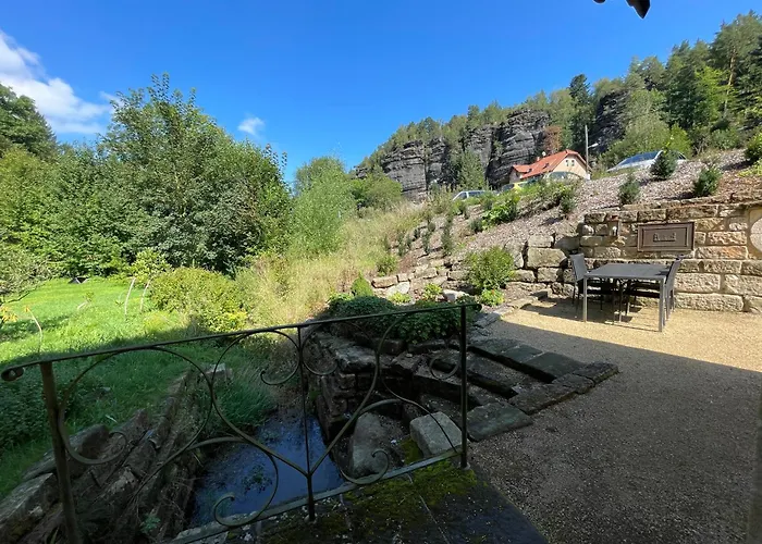 Apartman Parkblick Im Badehaus Rosenthal-Bielatal